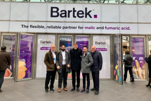 Bartek inicia construção de fábrica de ácido málico e fumárico no Canadá
