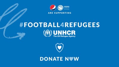 PepsiCo doa US$ 1 milhão para #Football4Refugees e lança iniciativa social com a Pepsi