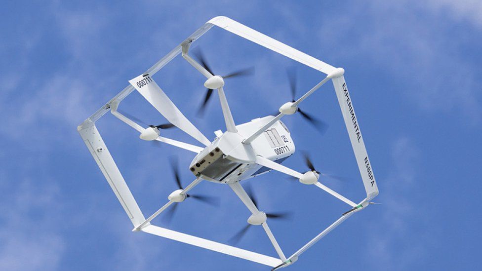 Amazon iniciará entregas com drones em Lockeford, Califórnia