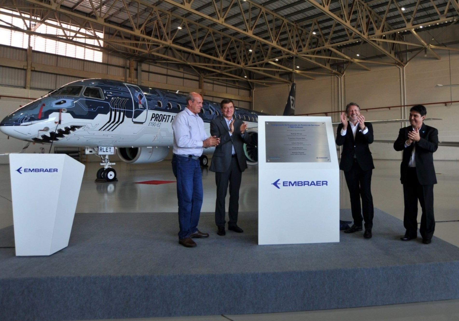Embraer inaugura expansão do Centro de Serviços de Sorocaba