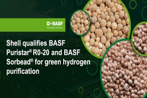 Shell qualifica BASF Puristar Sorbead para purificação de hidrogênio verde