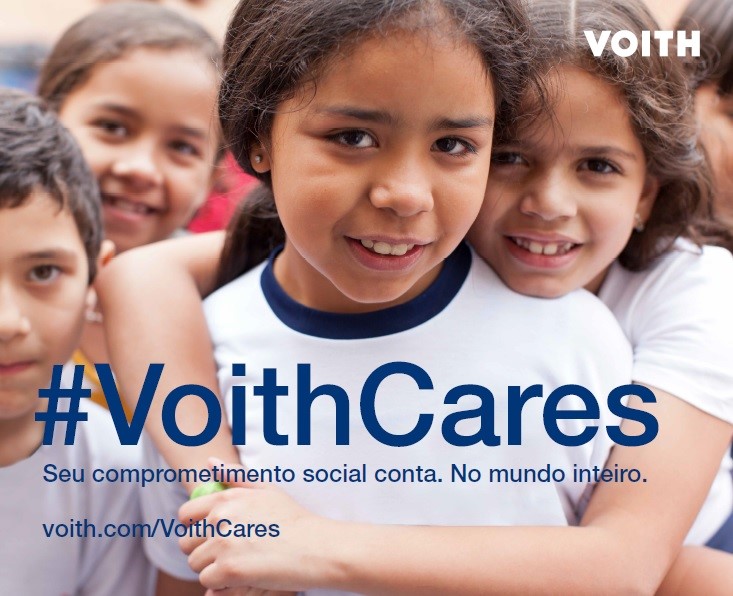 Voith lança novo programa de apoio VoithCares