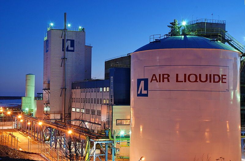 Air Liquide construirá duas unidades de produção de hidrogênio no Shanghai Chemical Industry Park