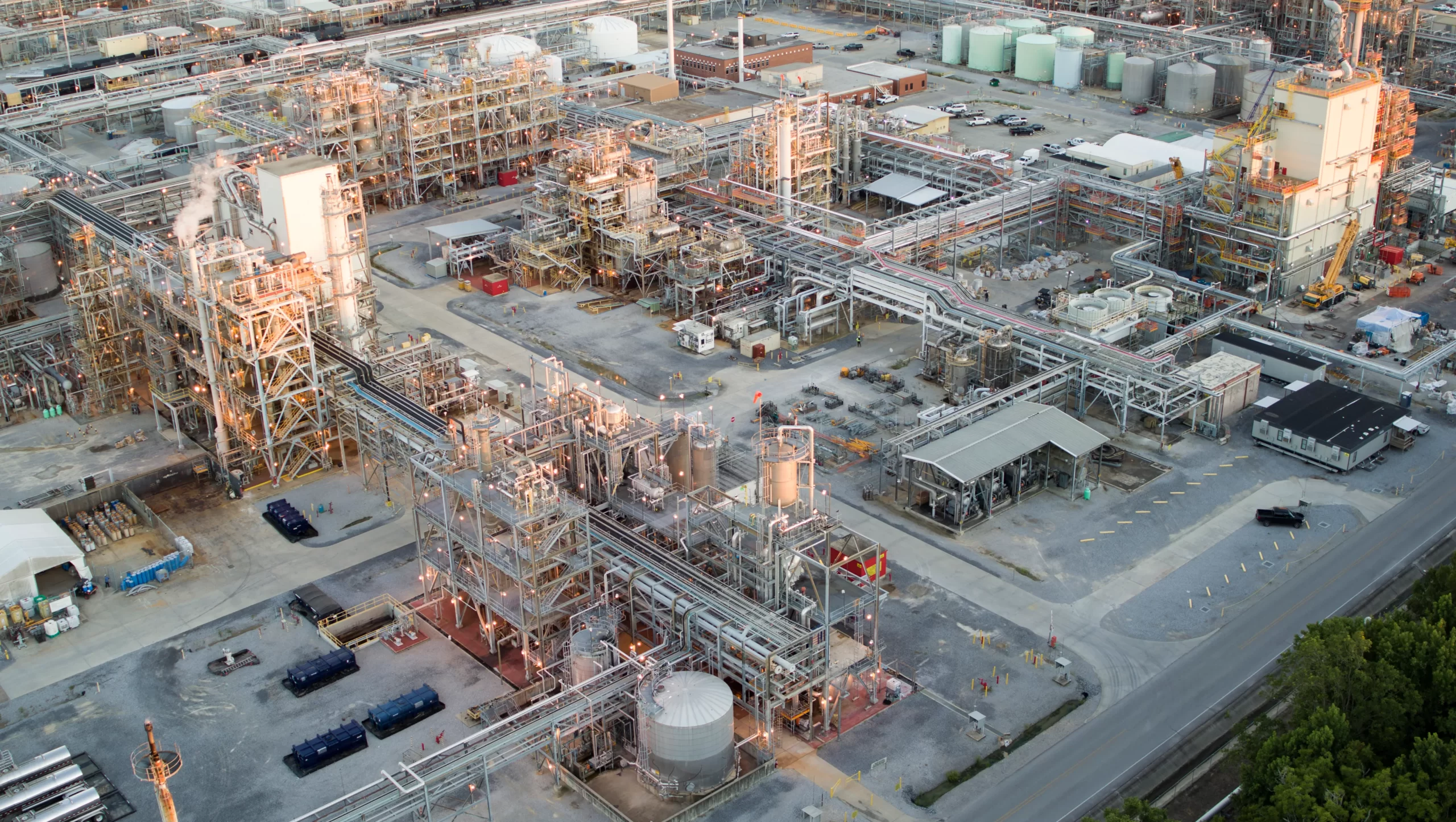 BASF confirma fase final de expansão de MDI na unidade de Verbund, Louisiana