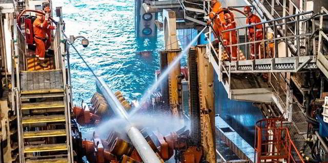Saipem instala gasoduto em águas profundas na Turquia