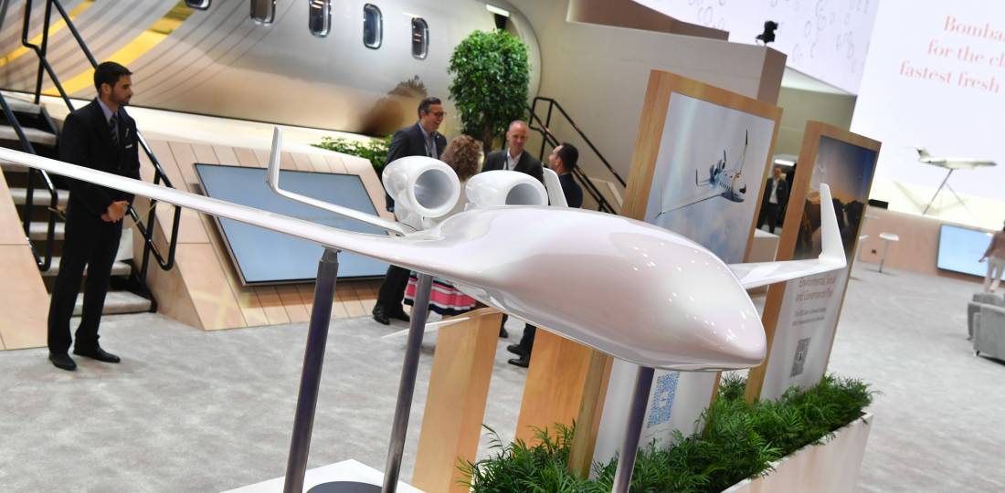 Bombardier destaca sustentabilidade no Québec Airshow