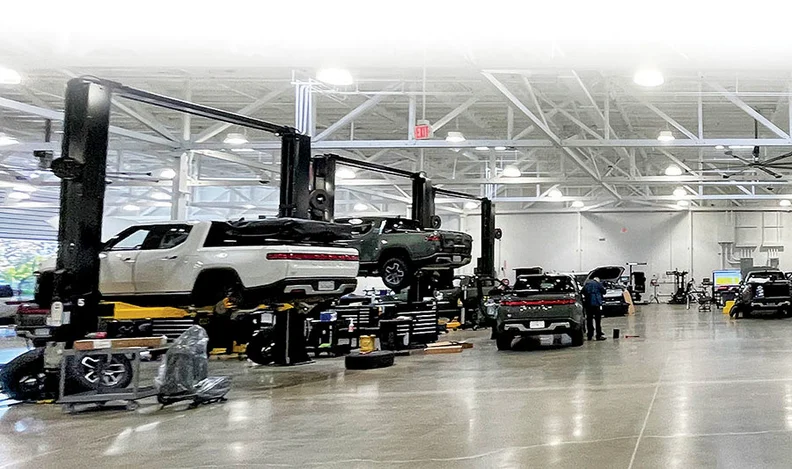 Ações da Rivian caem 7,3% após anúncio de recall
