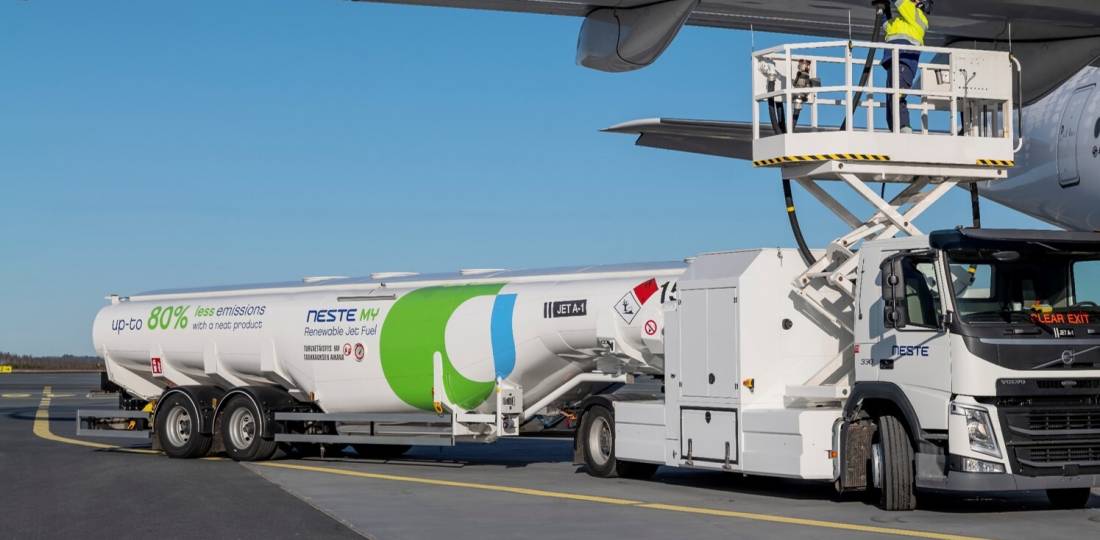 A produção da SAF se prolifera, mas a aviação ainda tem um longo caminho a percorrer