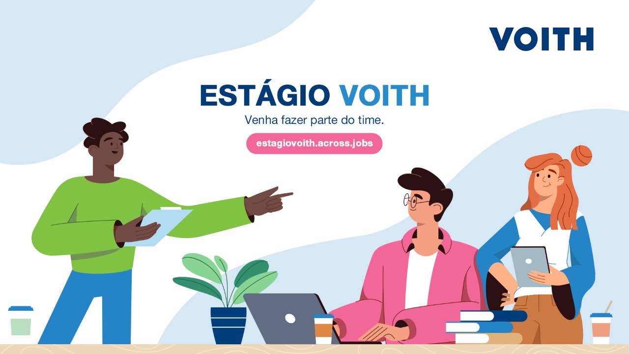 Voith recebe inscrições para programa de estágio até 31 de janeiro