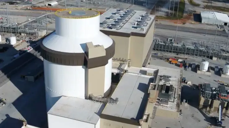 Um novo reator nuclear nos EUA é iniciado. É o primeiro em quase sete anos