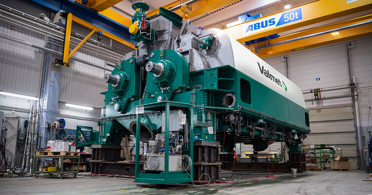 Valmet inicia trânsito global da maior prensa de lavagem do mundo para Projeto BioCMPC