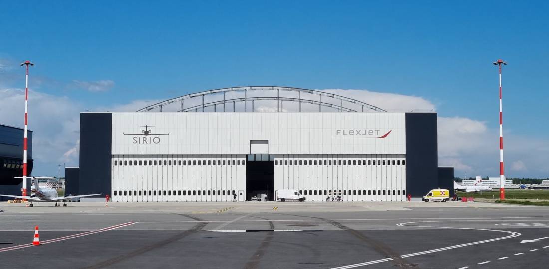 Sirio inaugura hangar de manutenção no Aeroporto Linate de Milão