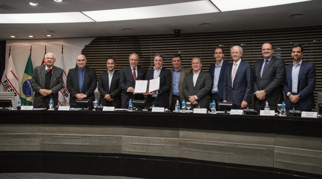 Acordo entre Ciesp/Fiesp/BNDES prevê estudos regionalizados e volta do cartão de crédito para empresas