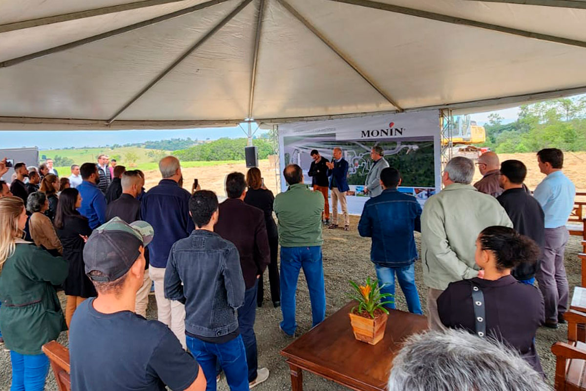 Com investimento de R$ 350 milhões, Estado de SP receberá primeira fábrica da Monin na América Latina