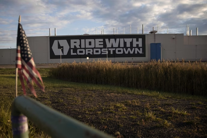 Lordstown Motors declara falência e processa a Foxconn