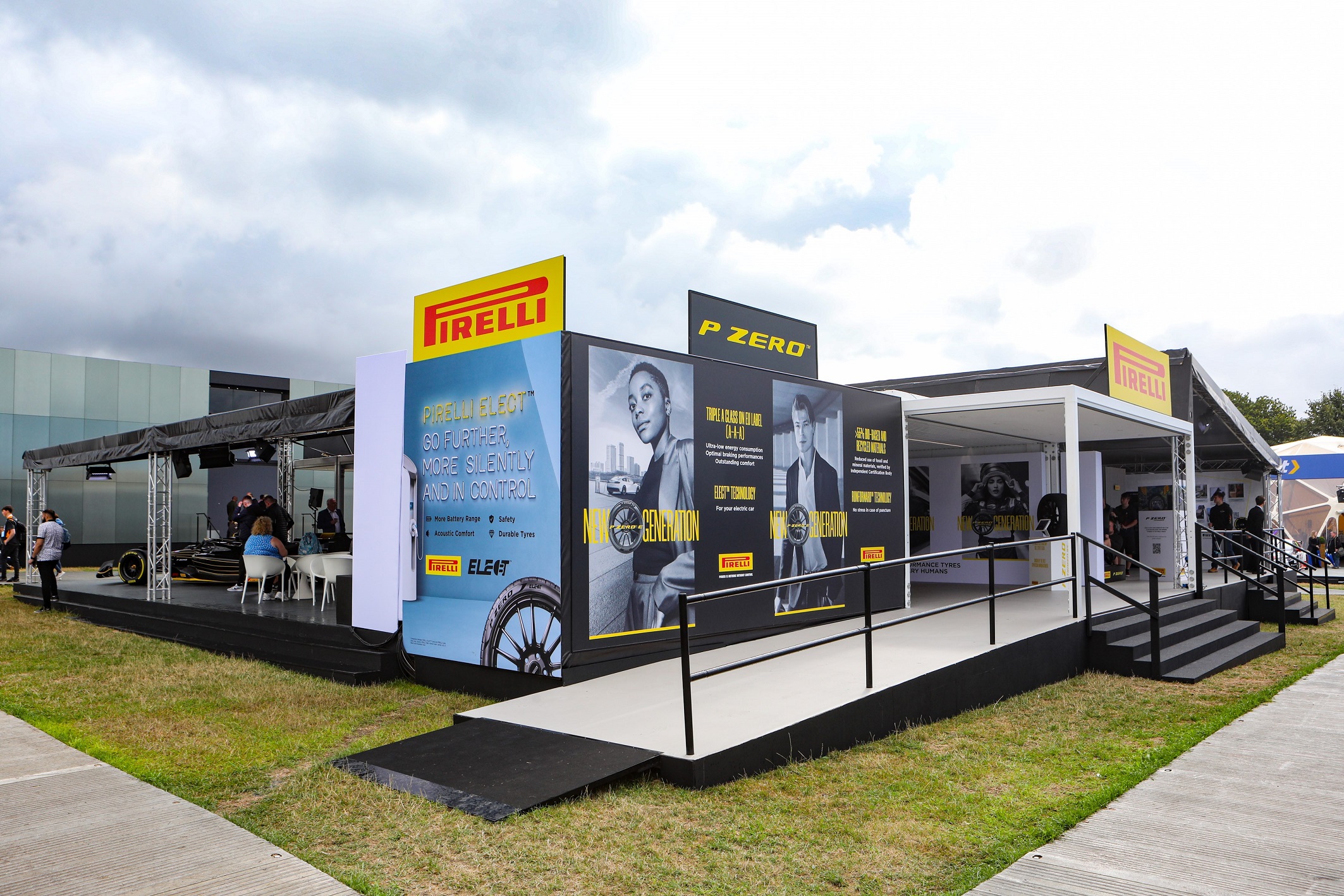 Pirelli apresenta três novos pneus P Zero no Festival de Velocidade de Goodwood