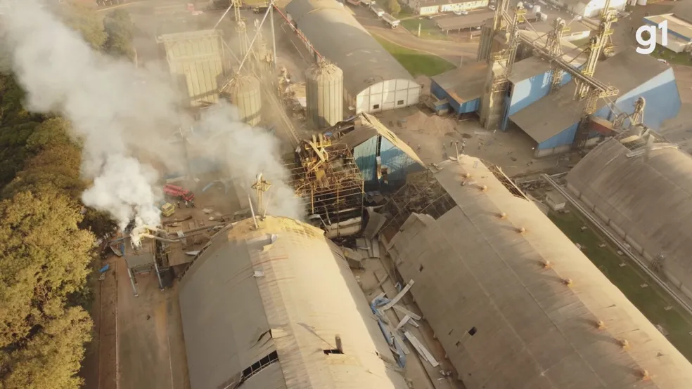 Explosão em silo de cooperativa agroindustrial de Palotina deixa 8 mortos e 12 feridos