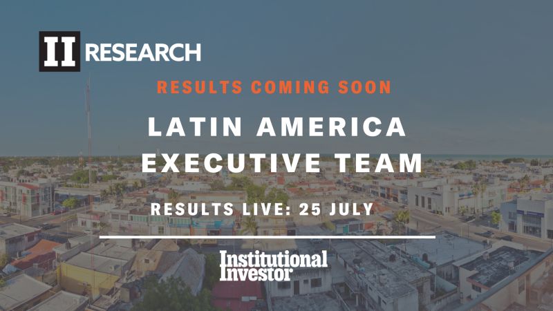 Institutional Investor Research anuncia Latin America Executive Team Ranking 2023
