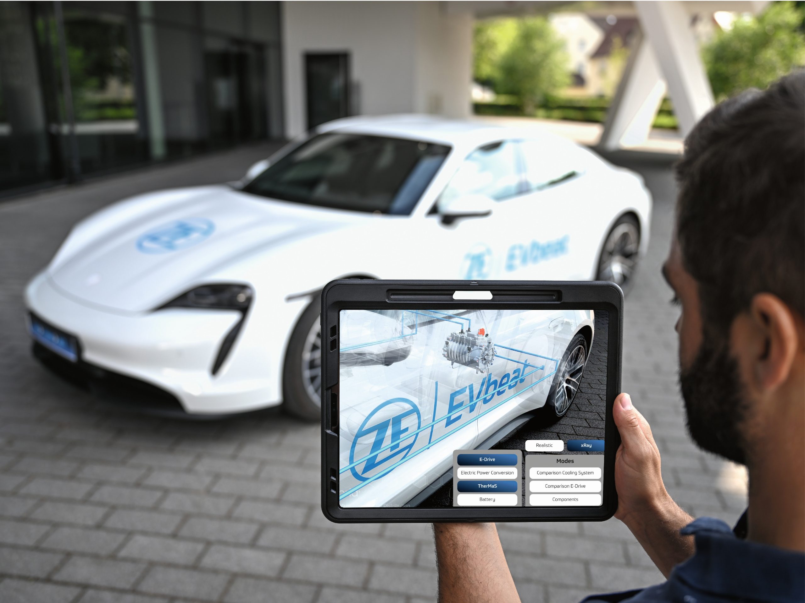 ZF apresenta o e-drive mais compacto para carros de passeio