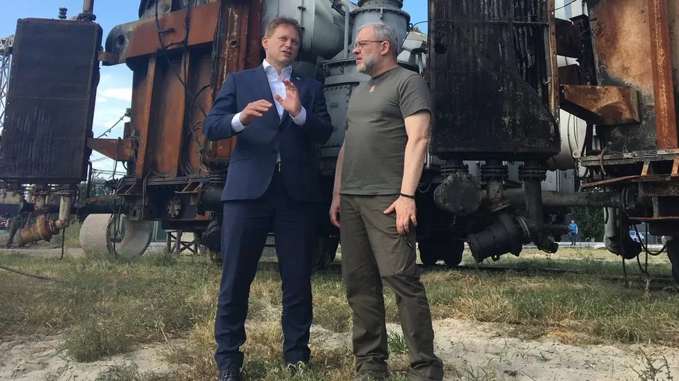 Reino Unido apoia energia nuclear da Ucrânia com visita de Grant Shapps a Kyiv