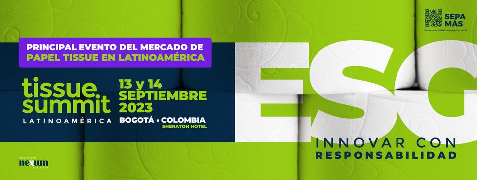 Voith Paper marca presença no Tissue Summit Latinoamérica 2023, na Colômbia