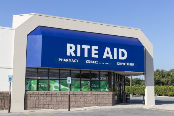 Rede de drogarias Rite Aid pede falência