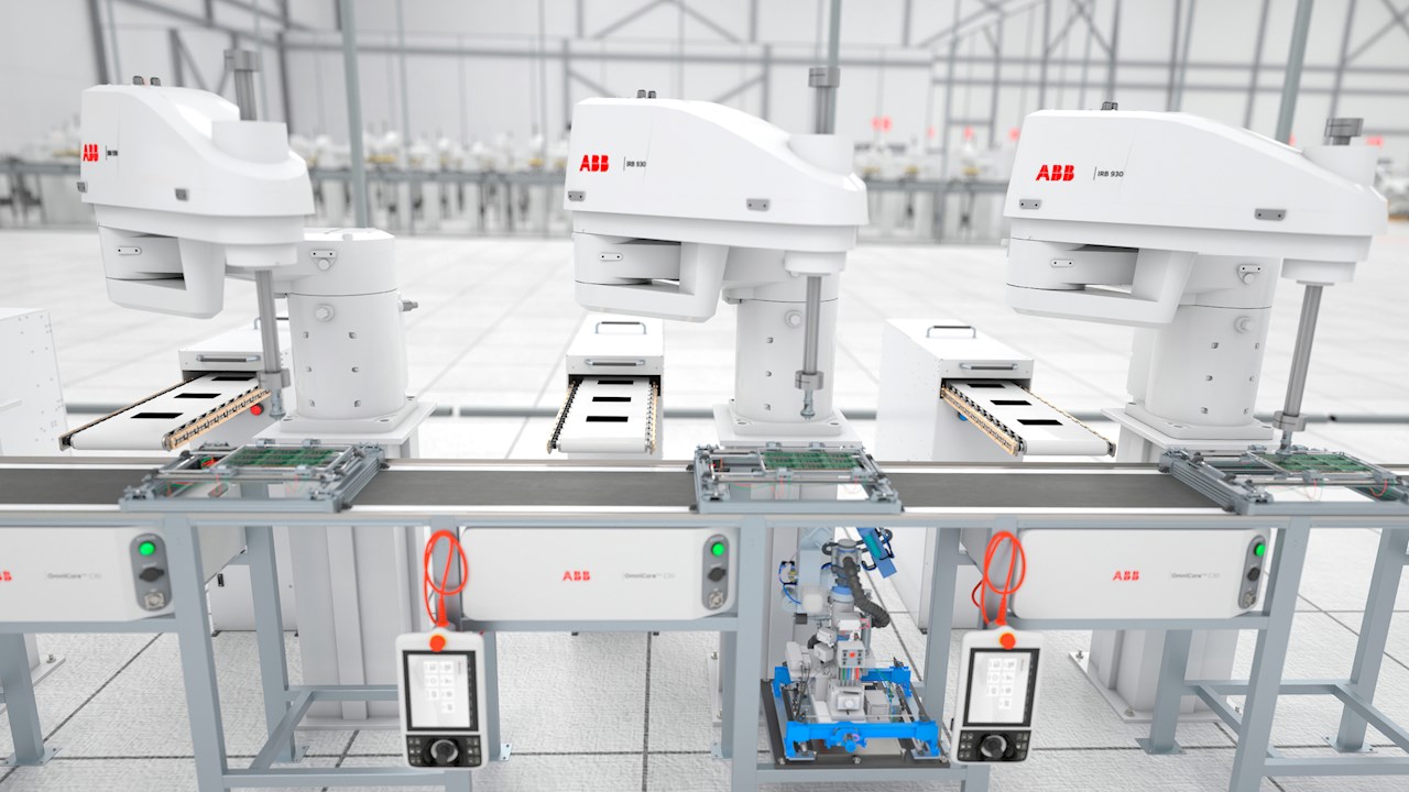 ABB lança robô IRB 930 SCARA para transformar as operações de pick-and-place e montagem