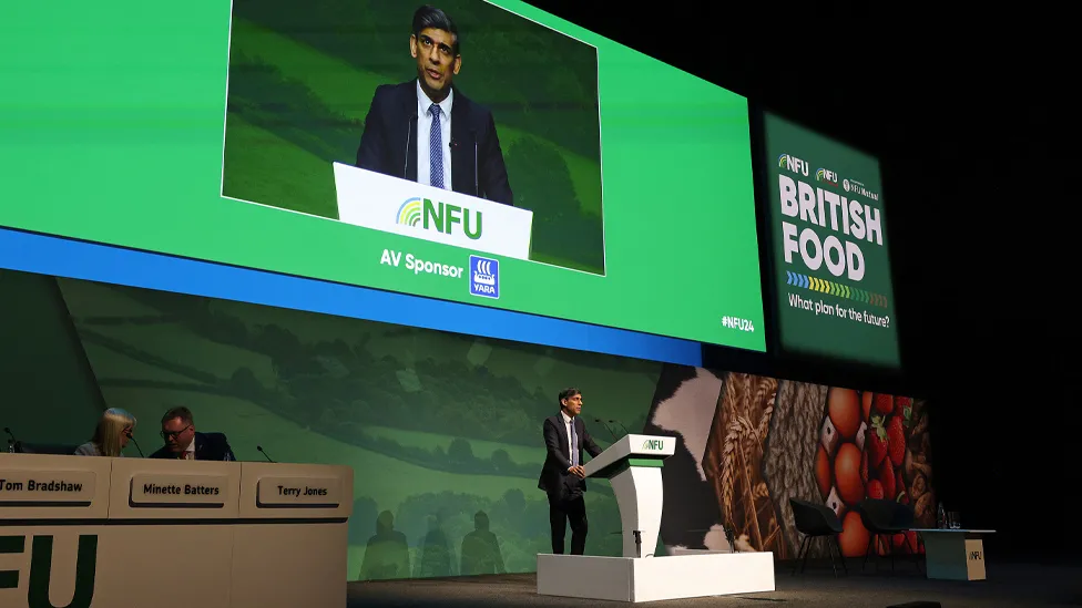 Primeiro-Ministro Anuncia Novo Apoio à Agricultura no Reino Unido