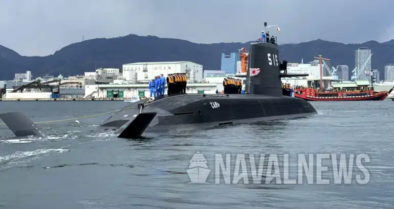 Japão Comissiona Terceiro Submarino da Classe Taigei, Reforçando Capacidades Navais