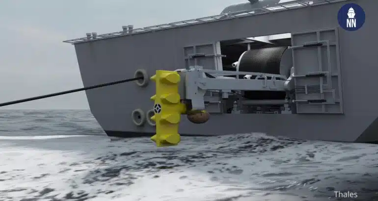 Thales Entrega Primeiro Sonar CAPTAS-4 para a Marinha dos EUA