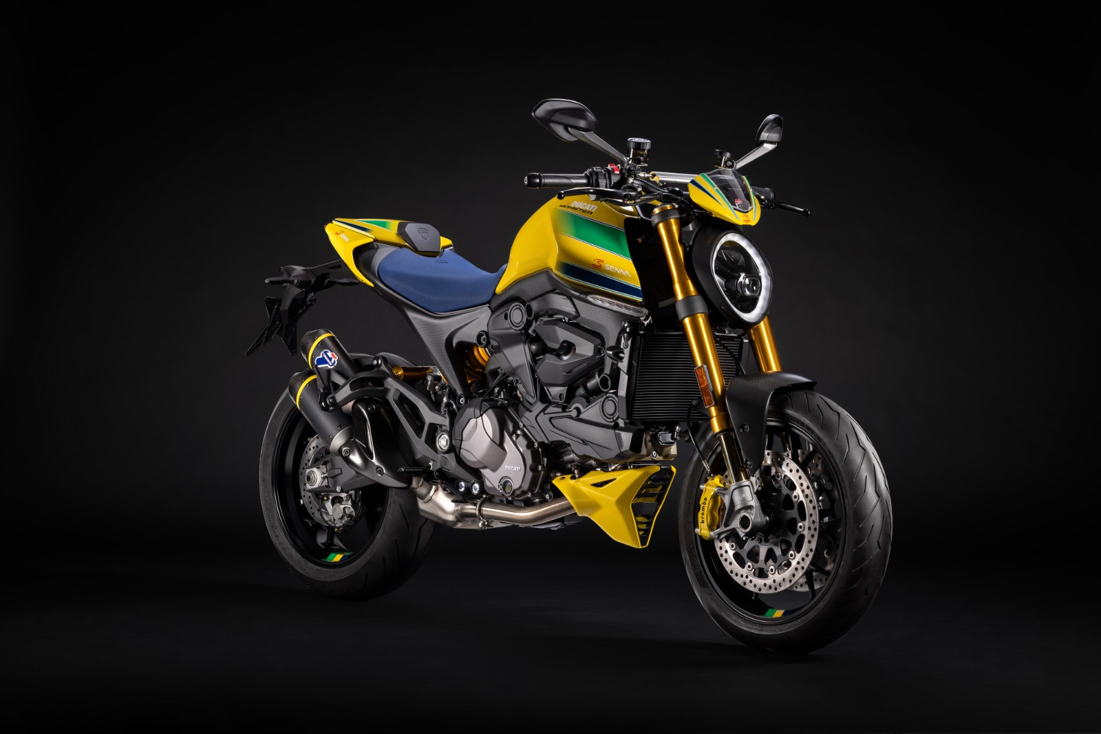 Ducati Lança Edição Limitada da Monster em Homenagem a Ayrton Senna