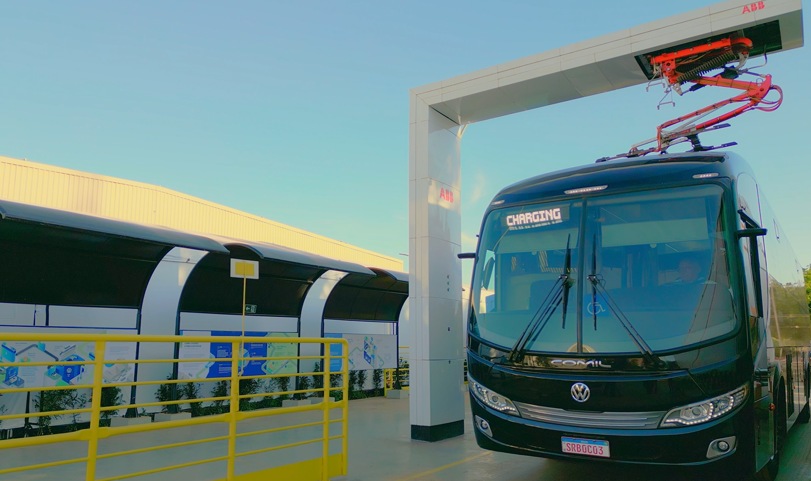Protótipo de ônibus elétrico com recarga ultrarrápida revoluciona transporte na América Latina
