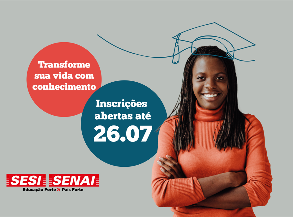 SESI Sorocaba oferece vagas gratuitas na Nova EJA e EJA Profissionalizante
