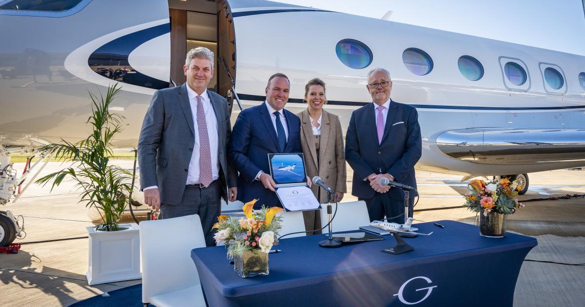 DC Aviation adquire primeiro G400 para fretamento na Europa