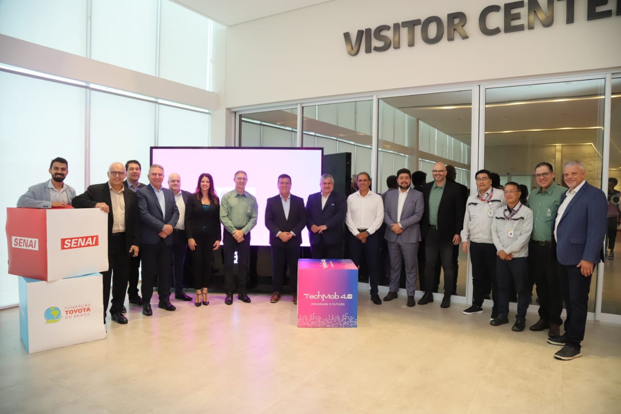 Ciesp Sorocaba apoia lançamento do projeto TechMob 4.0 da Toyota e SENAI-SP