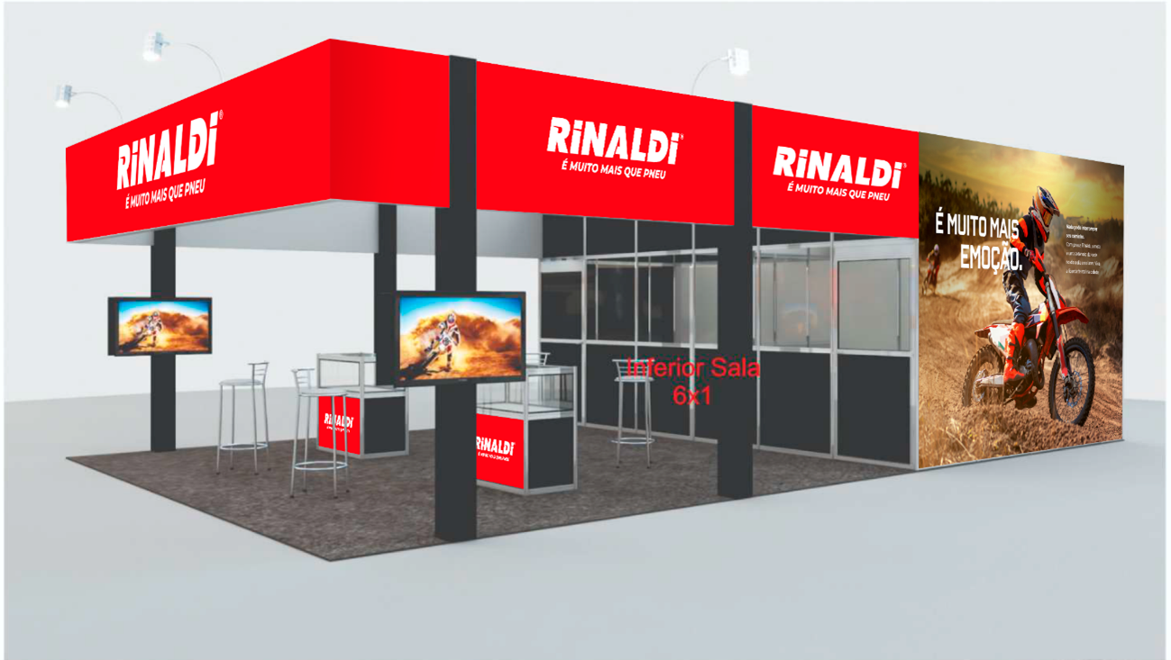 Rinaldi lança pneu para quadriciclo e novidades na Feira Moto Nordeste