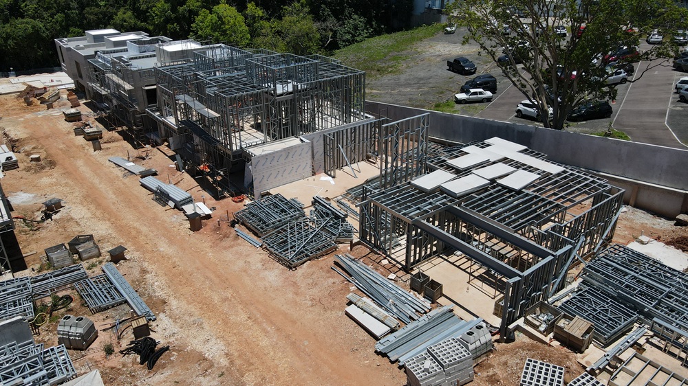 Adoção da construção industrializada em aço cresce no Brasil
