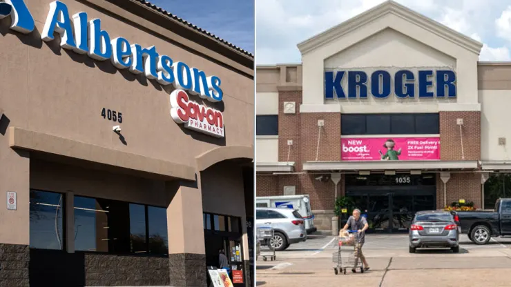 Kroger concorda em comprar a empresa rival Albertsons por US$ 24,6 bilhões