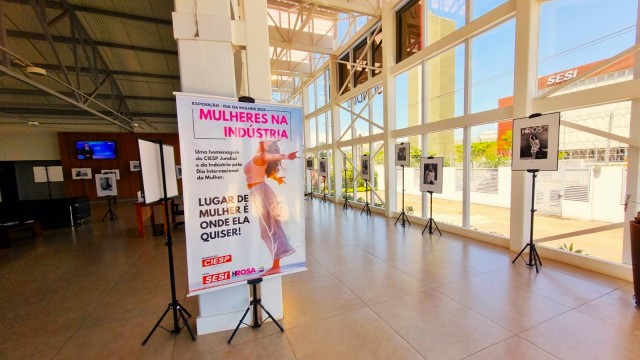 CIESP Jundiaí promove exposição “Mulheres na Indústria”