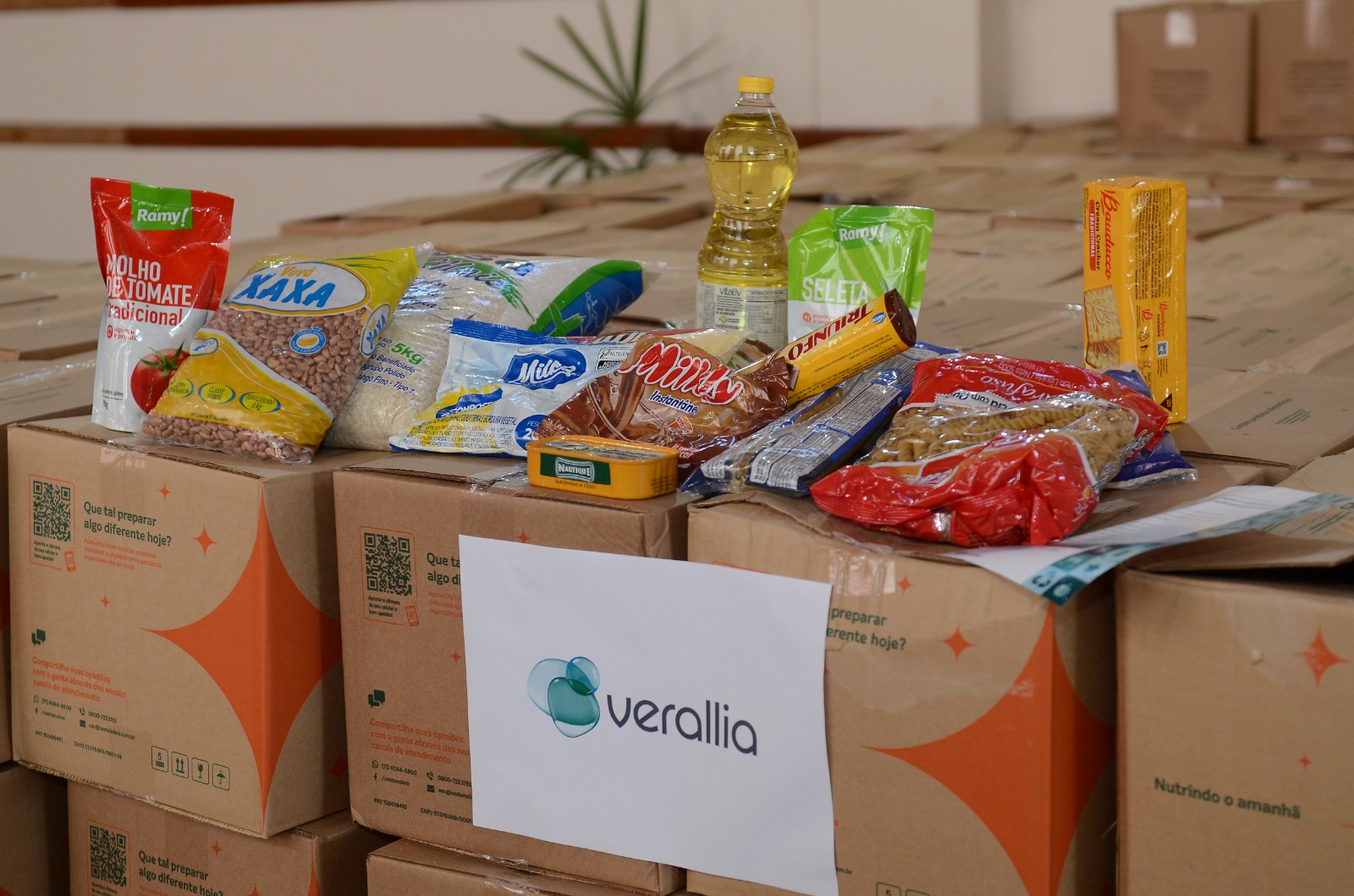 Verallia realiza doação de alimentos para as cidades de Campo Bom, Jacutinga e Porto Ferreira Verallia realiza doação de alimentos para as cidades de Campo Bom, Jacutinga e Porto Ferreira