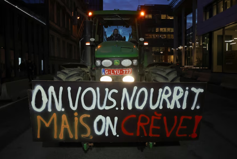 Protestos de Agricultores na Europa