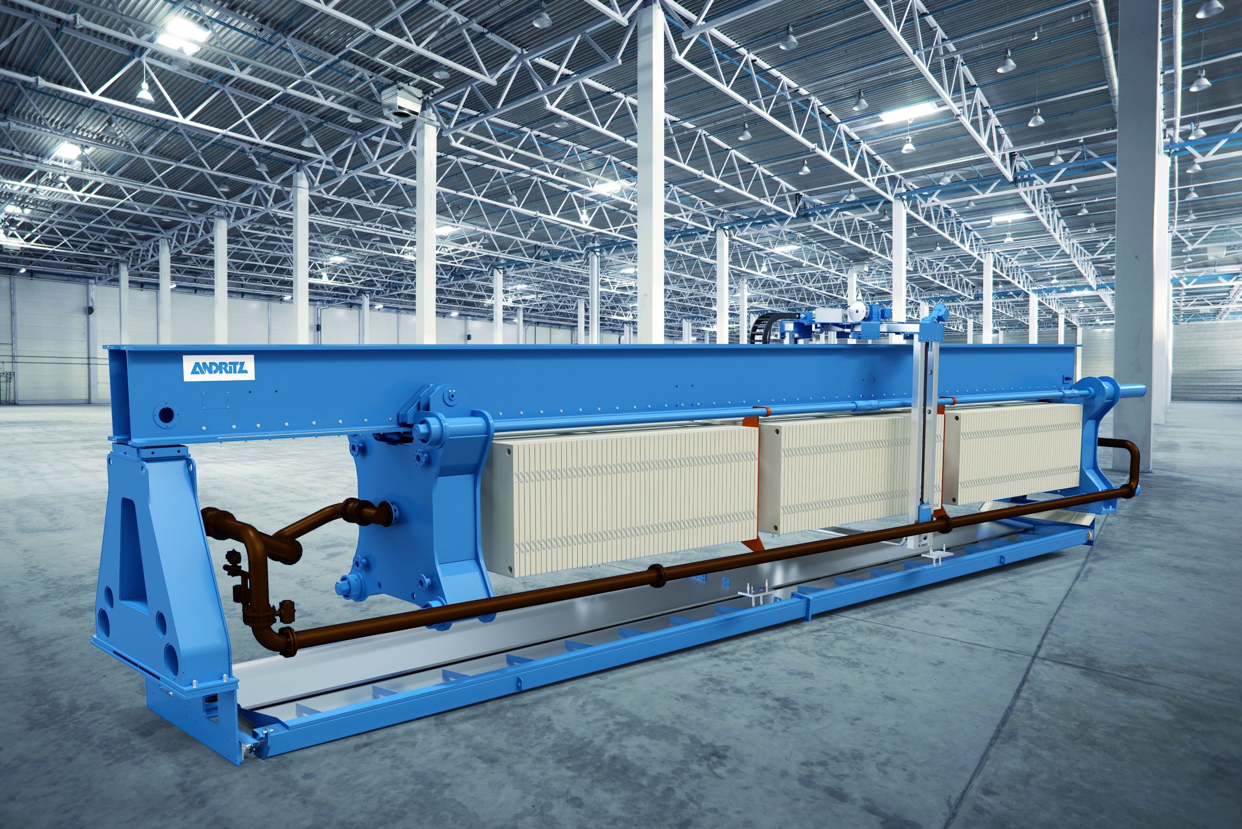 ANDRITZ: líder em filtros prensa para setores industriais no Brasil