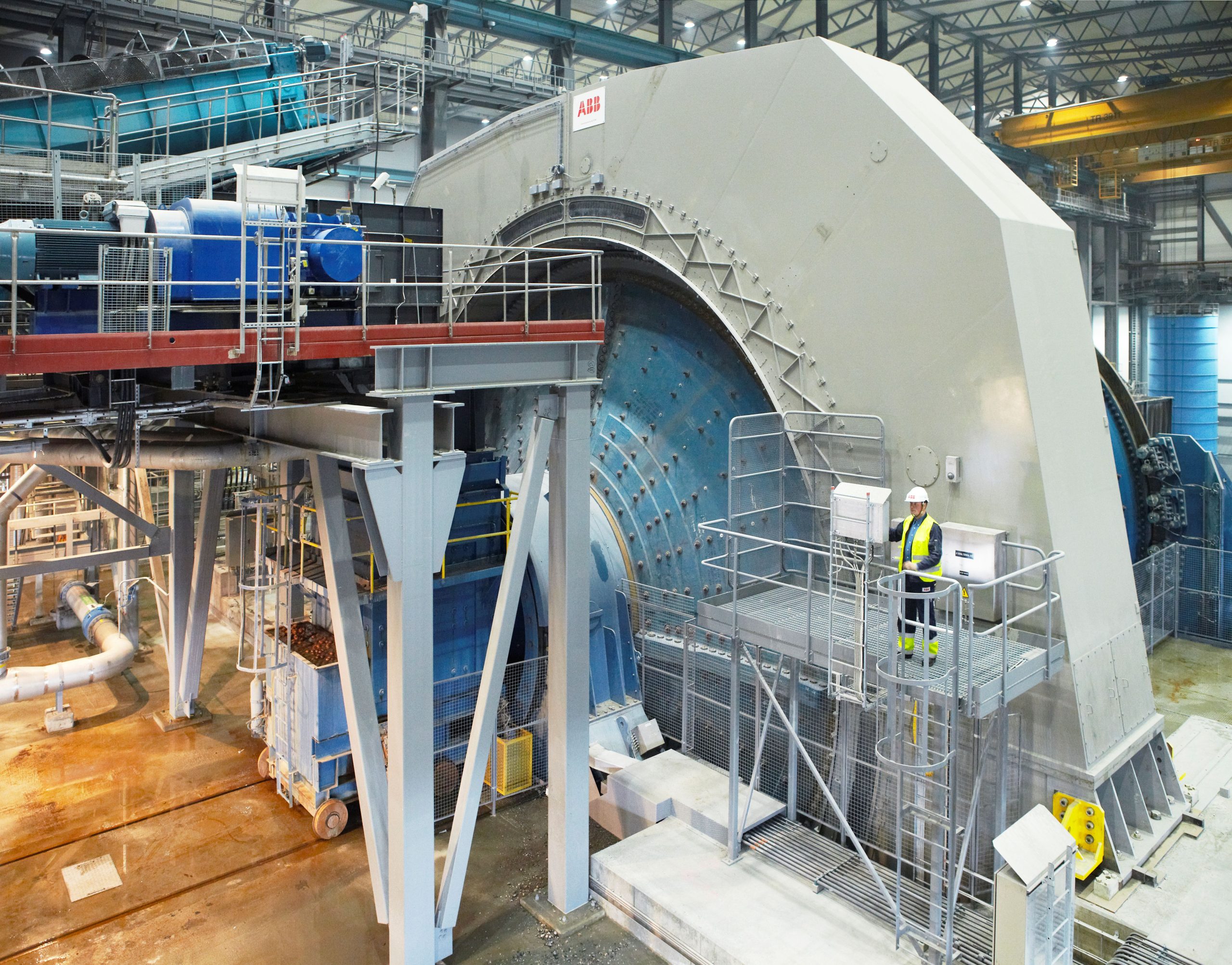 ABB fornece tecnologia de moagem para Nueva Centinela da Antofagasta Minerals