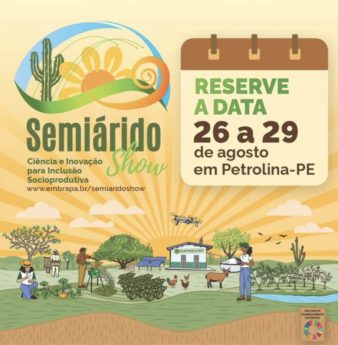 Inovações em tecnologias da mandioca no Semiárido Show 2025