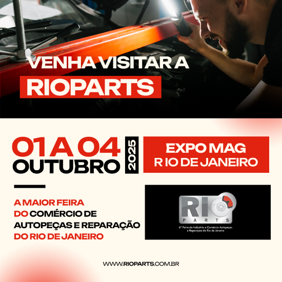 Abrafiltros participa dos eventos de autopeças e motopeças no Rio de Janeiro em 2025