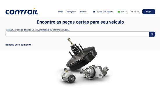 Plataforma Auto Experts: Catálogo Online de Peças para Freios Hidráulicos