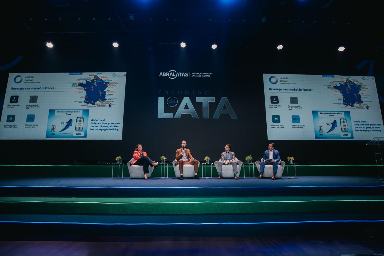 Indústria global da lata de alumínio defende integração e fortalecimento da economia circular
