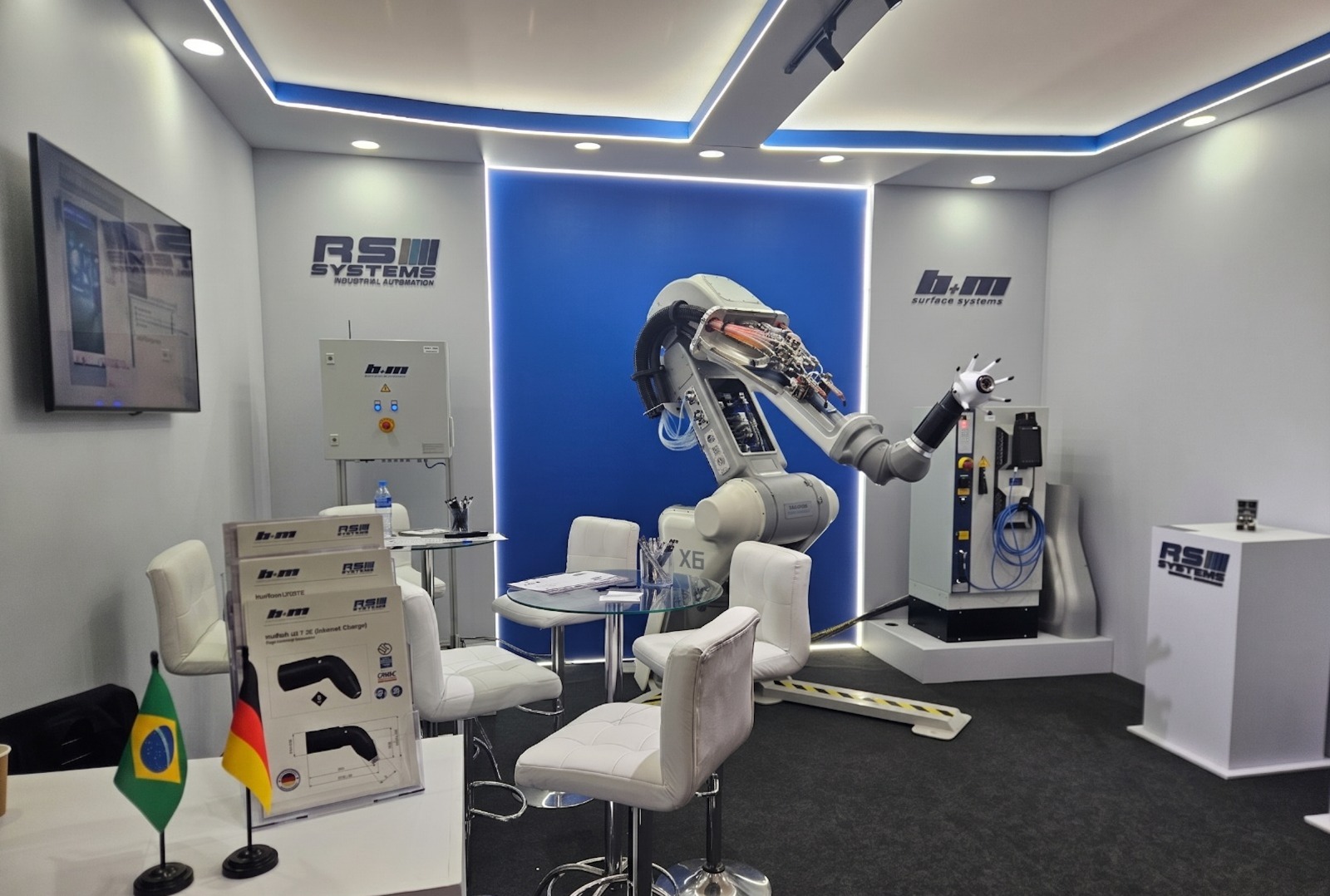 RS Systems and b+m at FEIMEC: Advanced Robotic Paint Lines