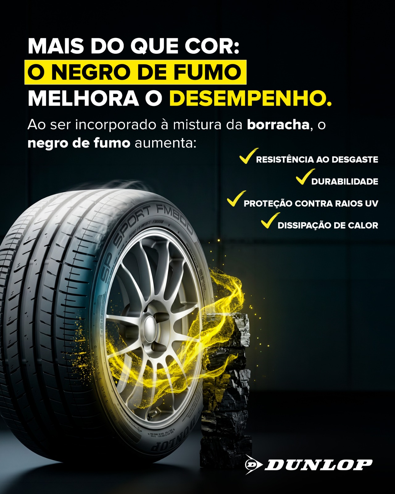 A ciência por trás da cor dos pneus: uma Jornada de Inovação do branco até o negro de fumo A ciência por trás da cor dos pneus: uma Jornada de Inovação do branco até o negro de fumo